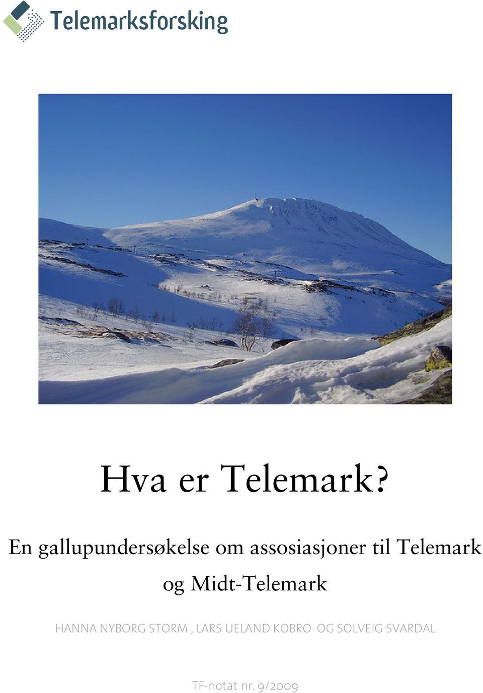 til Telemark og Midt-Telemark HANNA