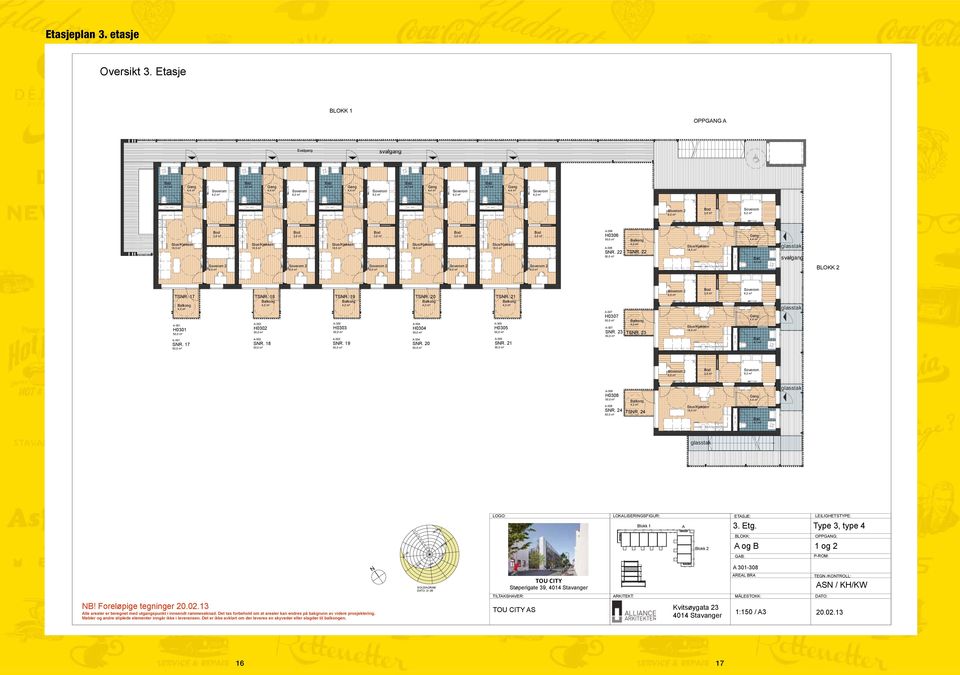 Gang 4,4 m² Soverom 9,2 m² Bad 4,7 m² Gang 4,4 m² Soverom 9,2 m² Bad 4,7 m² Gang 4,4 m² Soverom 9,2 m² K K K K K Soverom 2 6,0 m² Bod 3,0 m² Soverom 9,2 m² Stue/Kjøkken 18,5 m² Bod 3,0 m² Soverom 2