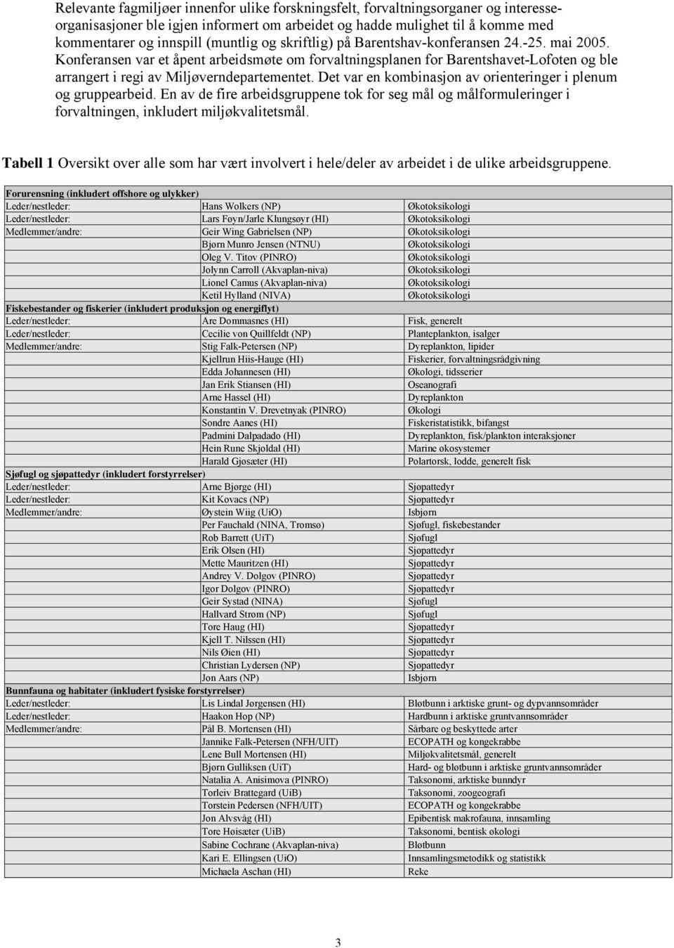 Det var en kombinasjon av orienteringer i plenum og gruppearbeid. En av de fire arbeidsgruppene tok for seg mål og målformuleringer i forvaltningen, inkludert miljøkvalitetsmål.