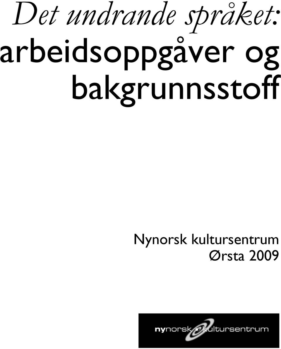 bakgrunnsstoff