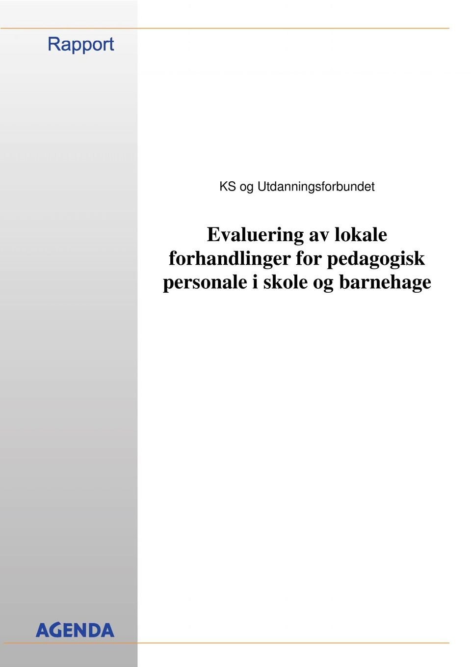 forhandlinger for