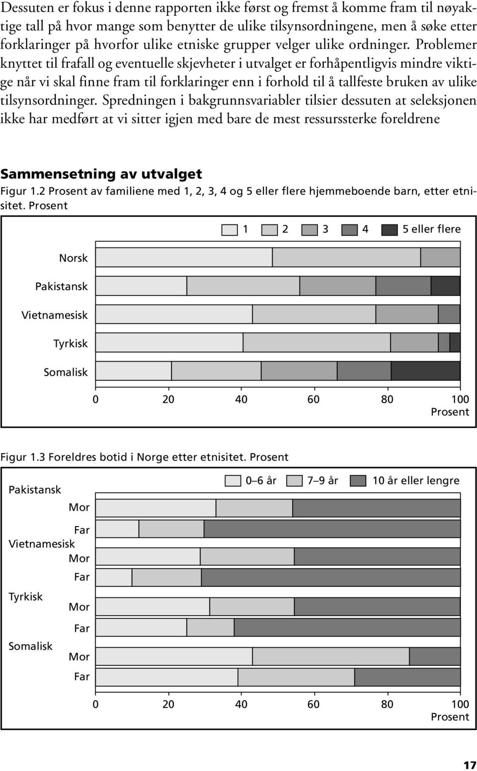 Problemer knyttet til frafall og eventuelle skjevheter i utvalget er forhåpentligvis mindre viktige når vi skal finne fram til forklaringer enn i forhold til å tallfeste bruken av ulike