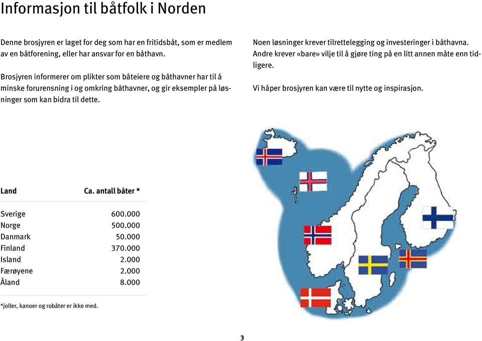 Noen løsninger krever tilrettelegging og investeringer i båthavna. Andre krever «bare» vilje til å gjøre ting på en litt annen måte enn tidligere.