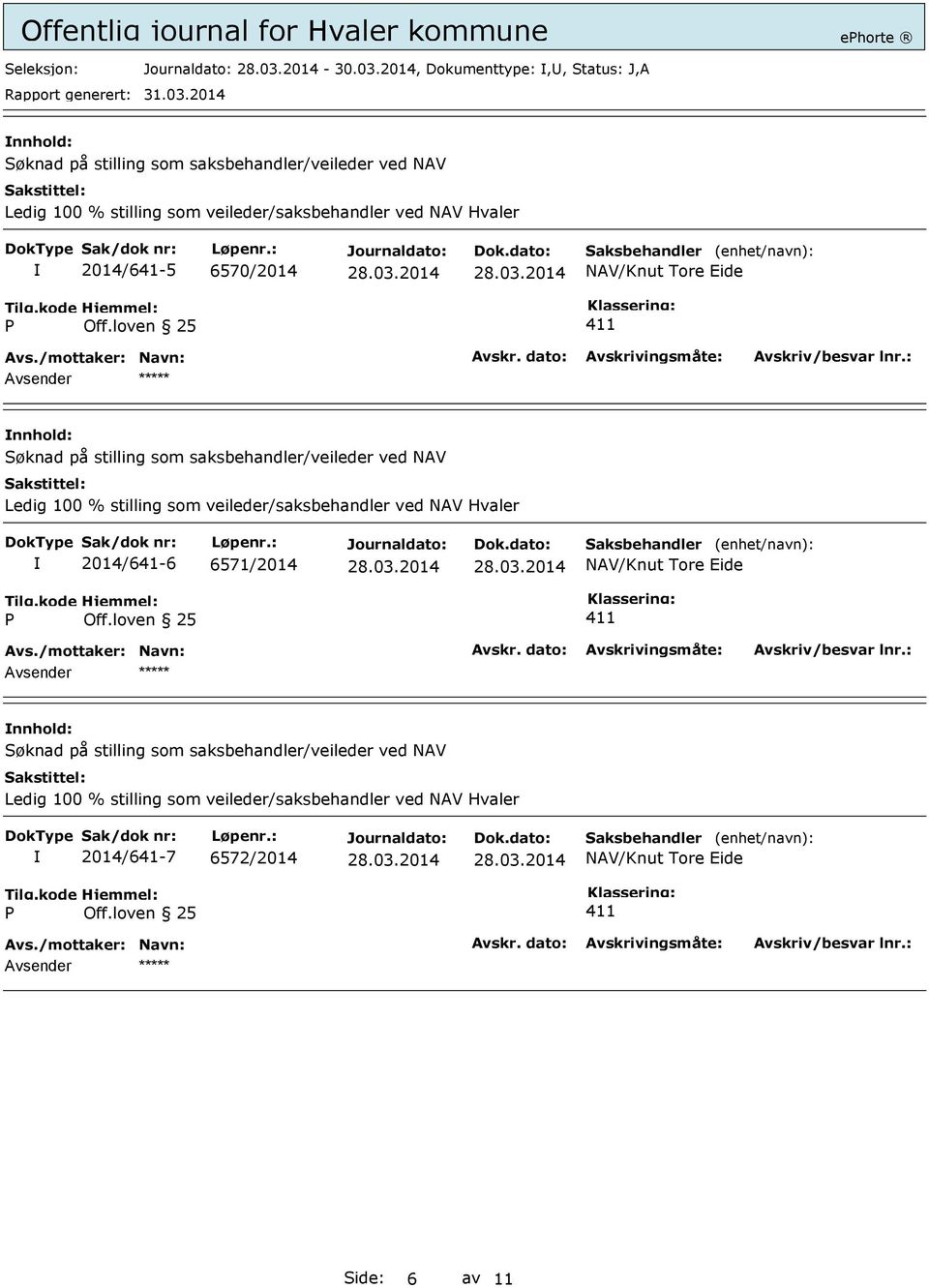 nnhold: 2014/641-5 6570/2014