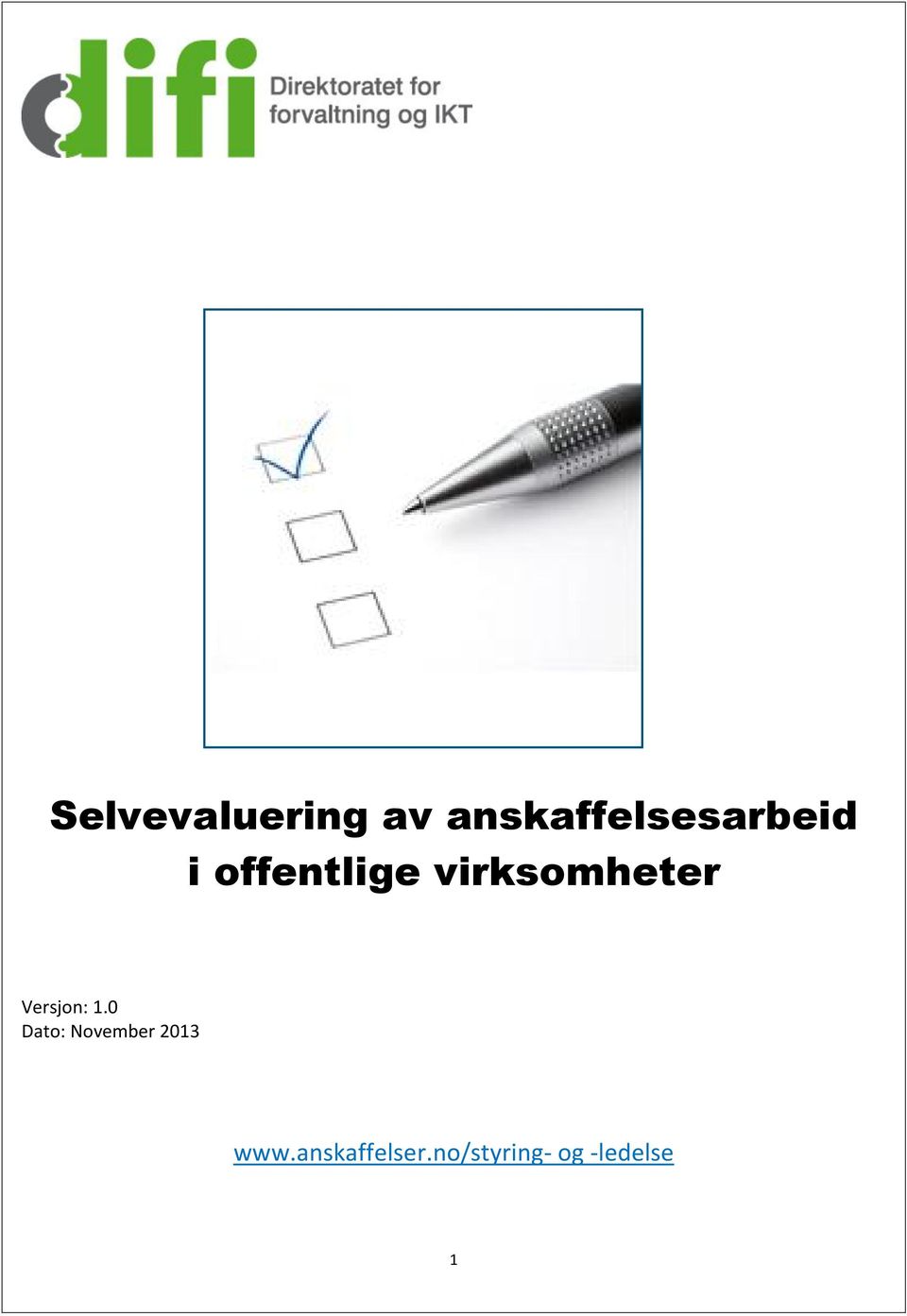 virksomheter Versjon: 1.