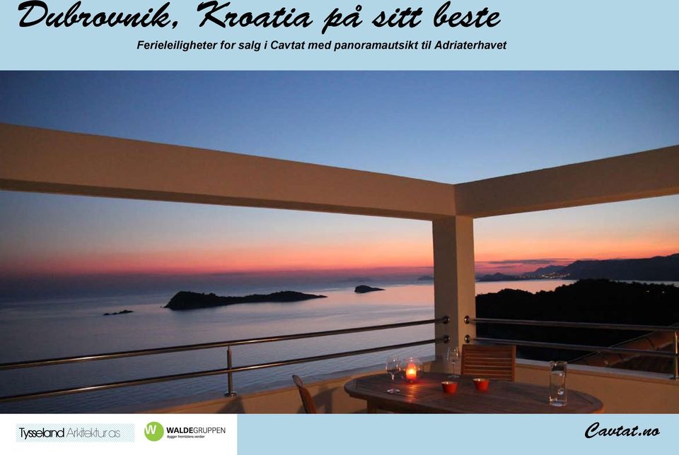 panoramautsikt til Adriaterhavet T y s s