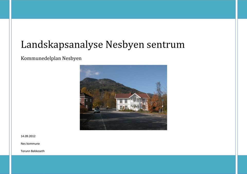 Kommunedelplan Nesbyen