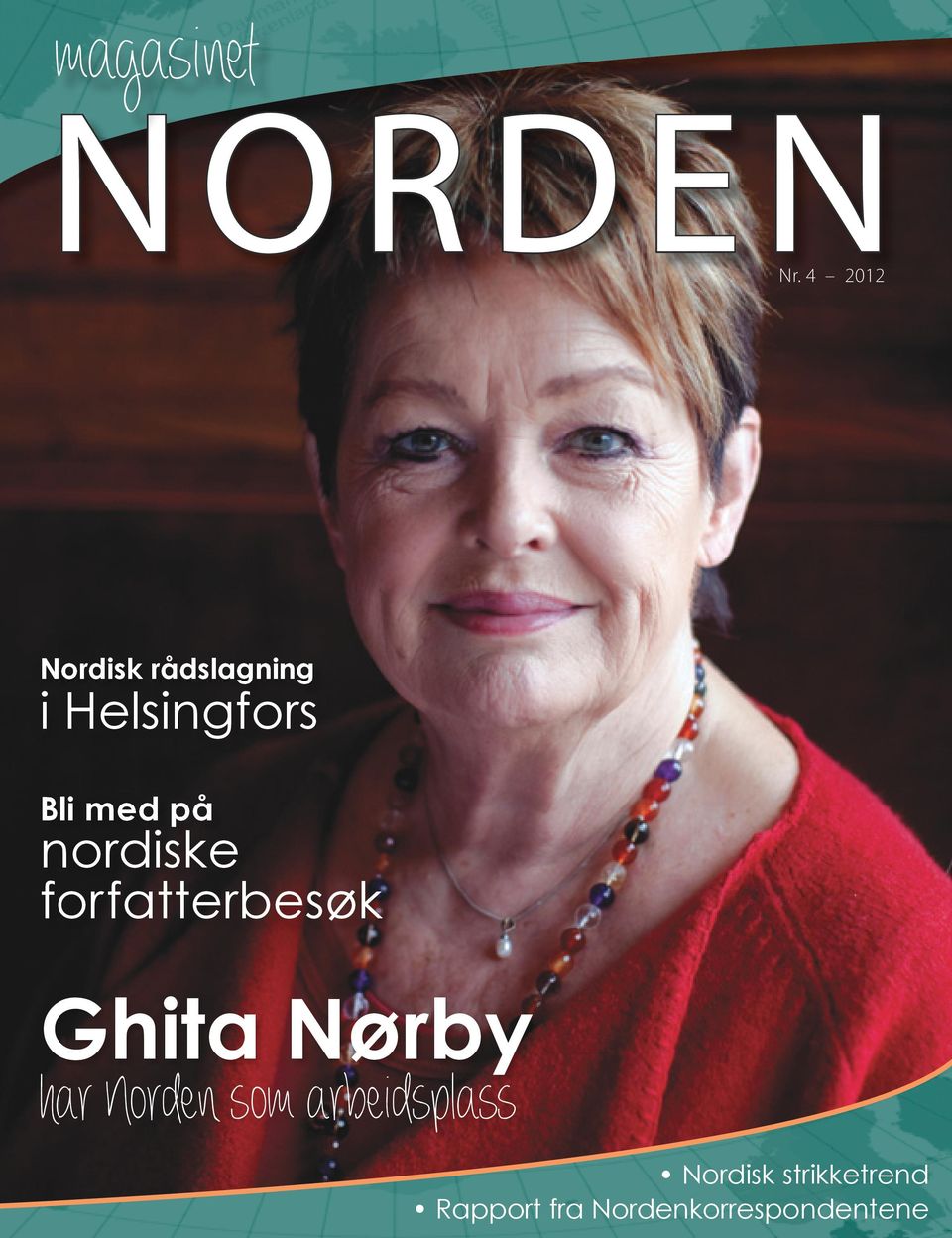 nordiske forfatterbesøk Ghita Nørby har Norden som