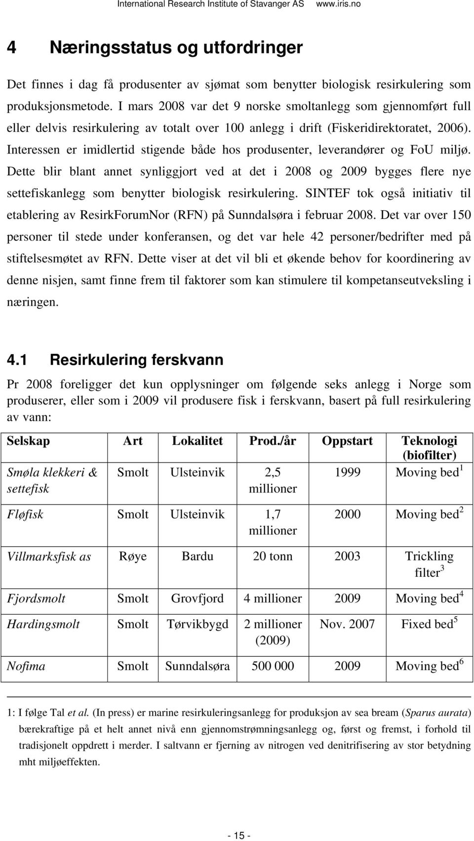 Interessen er imidlertid stigende både hos produsenter, leverandører og FoU miljø.