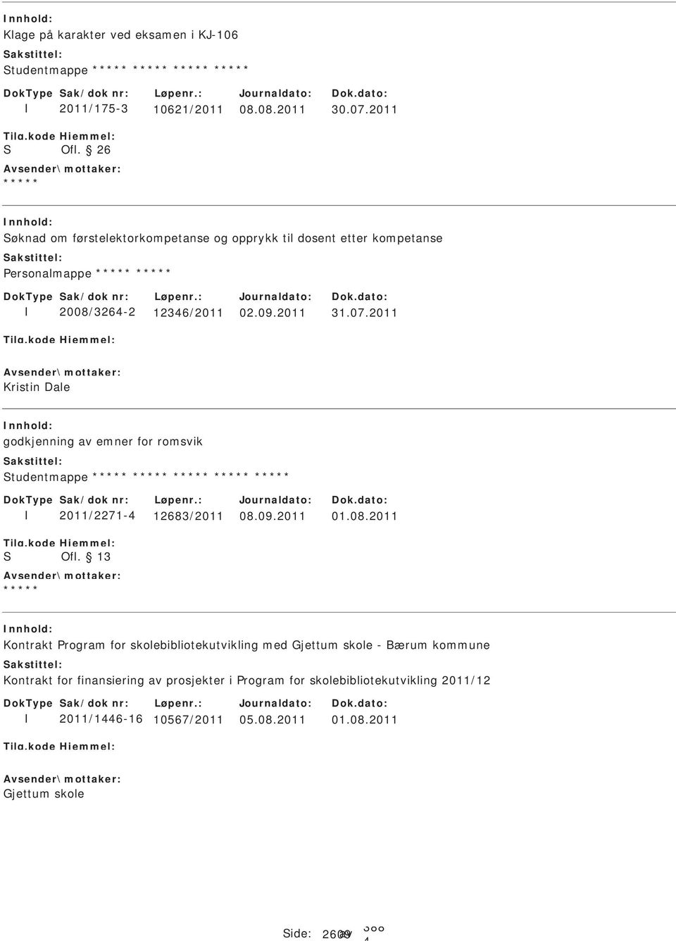 2011 Kristin Dale godkjenning av emner for romsvik tudentmappe 2011/2271-12683/2011 08.