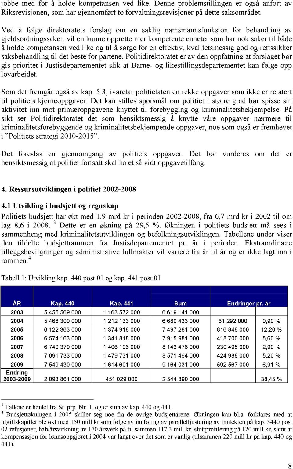 like og til å sørge for en effektiv, kvalitetsmessig god og rettssikker saksbehandling til det beste for partene.