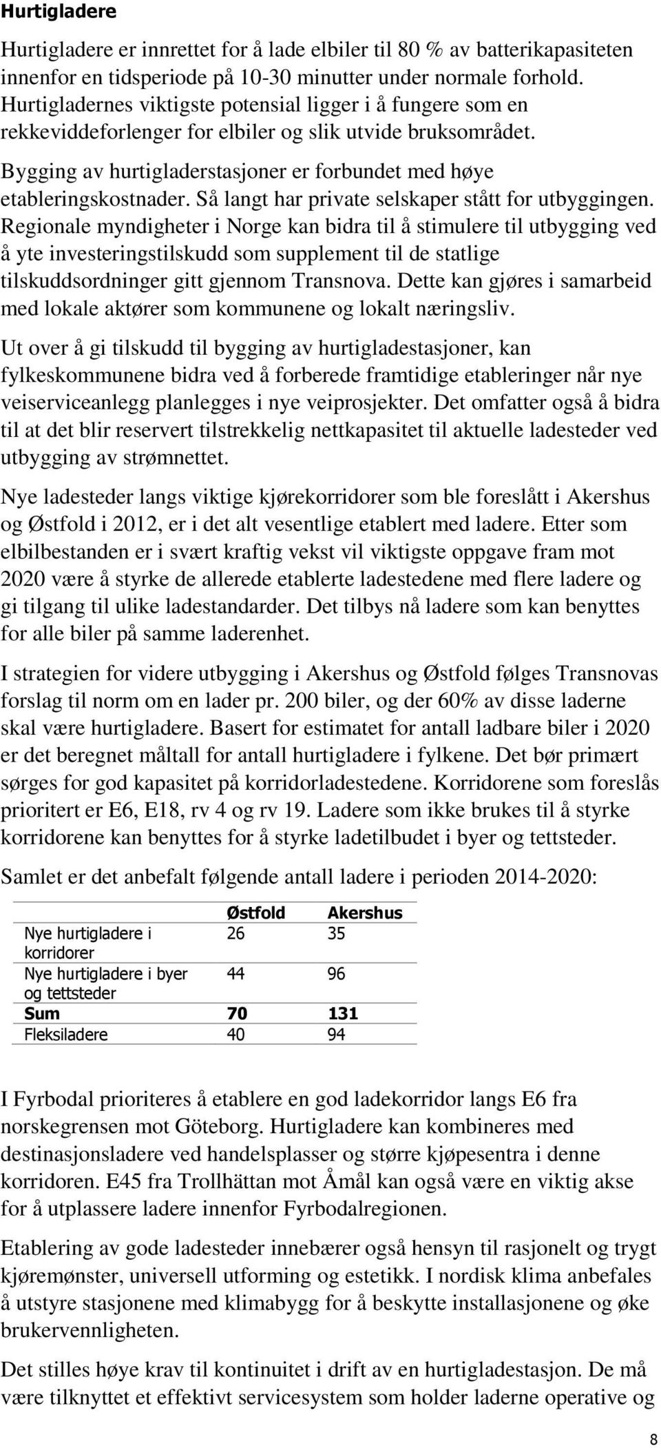 Så langt har private selskaper stått for utbyggingen.