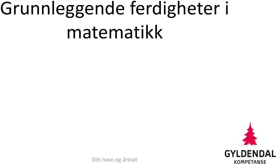 matematikk