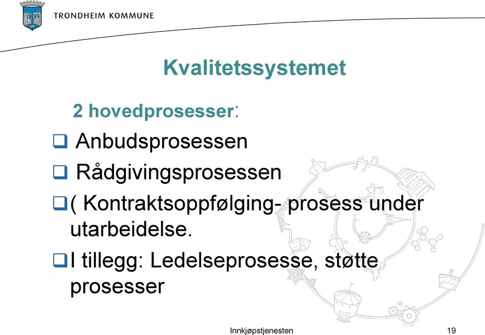 Kontraktsoppfølging- prosess under