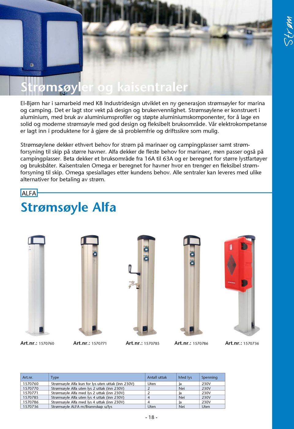 Vår elektrokompetanse er lagt inn i produktene for å gjøre de så problemfrie og driftssikre som mulig.