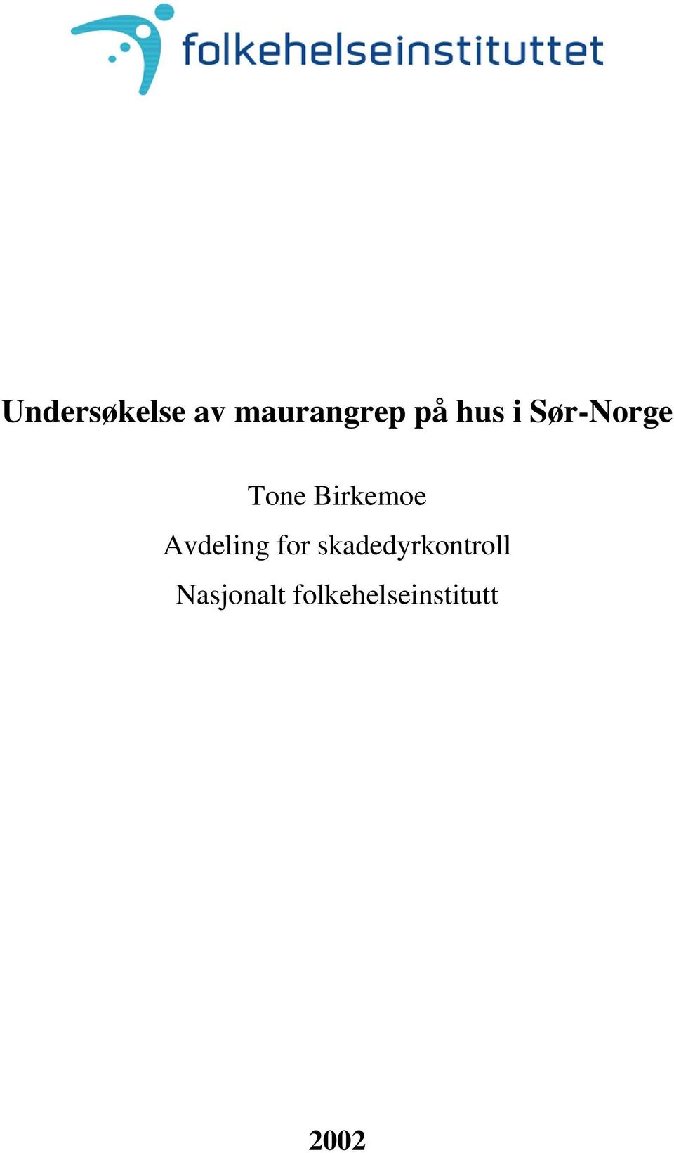 Avdeling for skadedyrkontroll