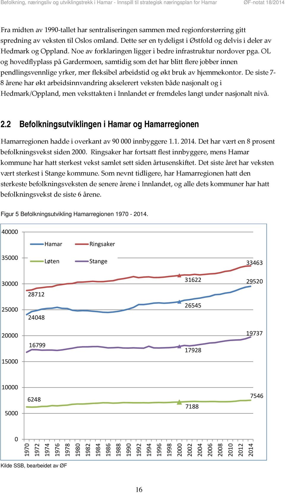 OL og hovedflyplass på Gardermoen, samtidig som det har blitt flere jobber innen pendlingsvennlige yrker, mer fleksibel arbeidstid og økt bruk av hjemmekontor.