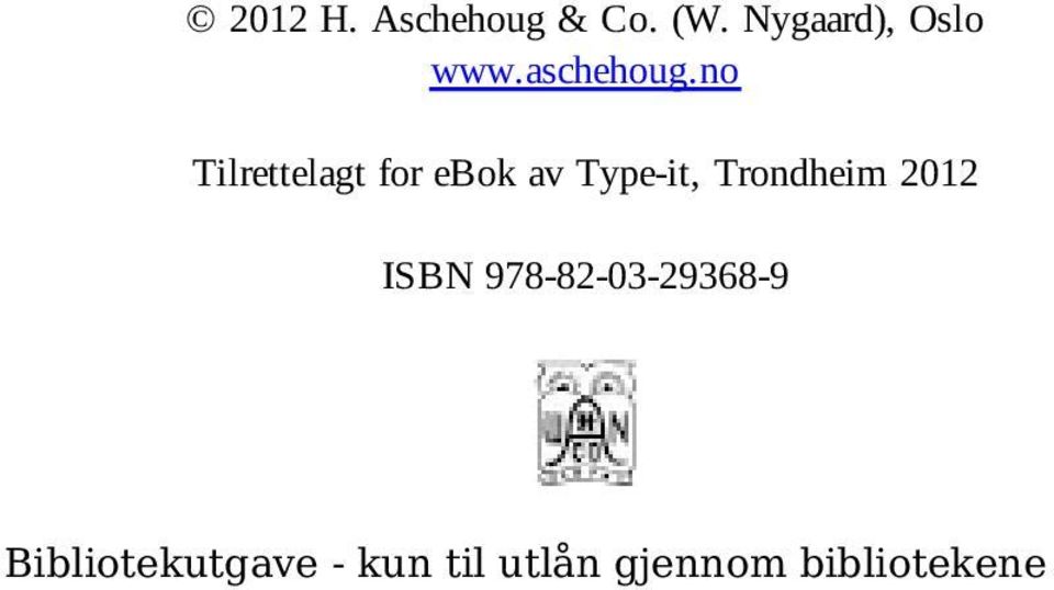 no Tilrettelagt for ebok av Type-it,