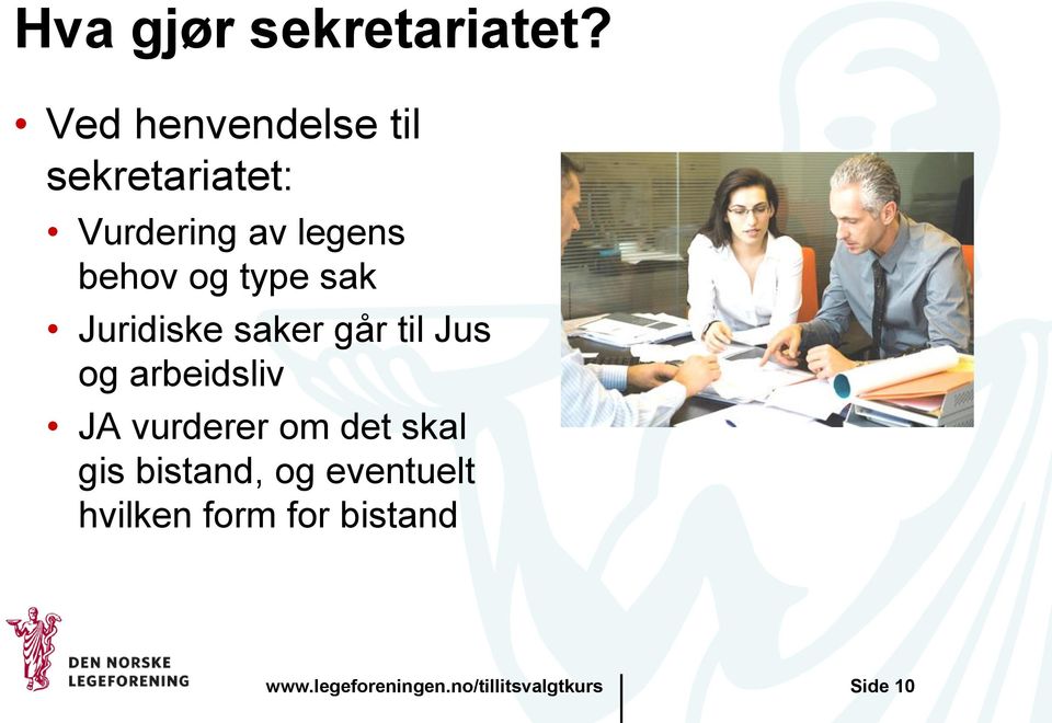 type sak Juridiske saker går til Jus og arbeidsliv JA vurderer