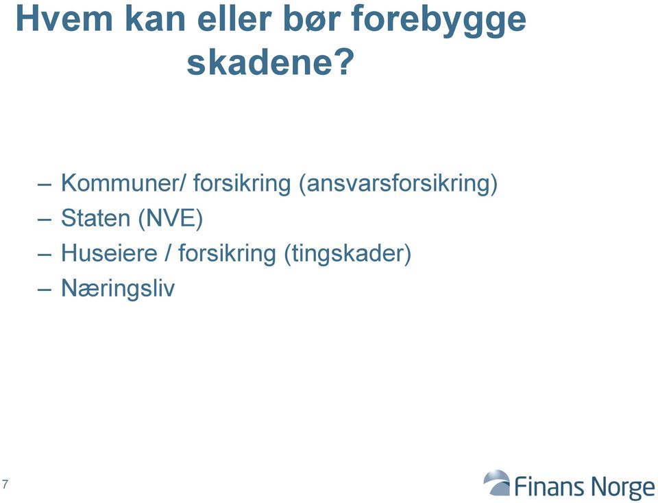 Kommuner/ forsikring