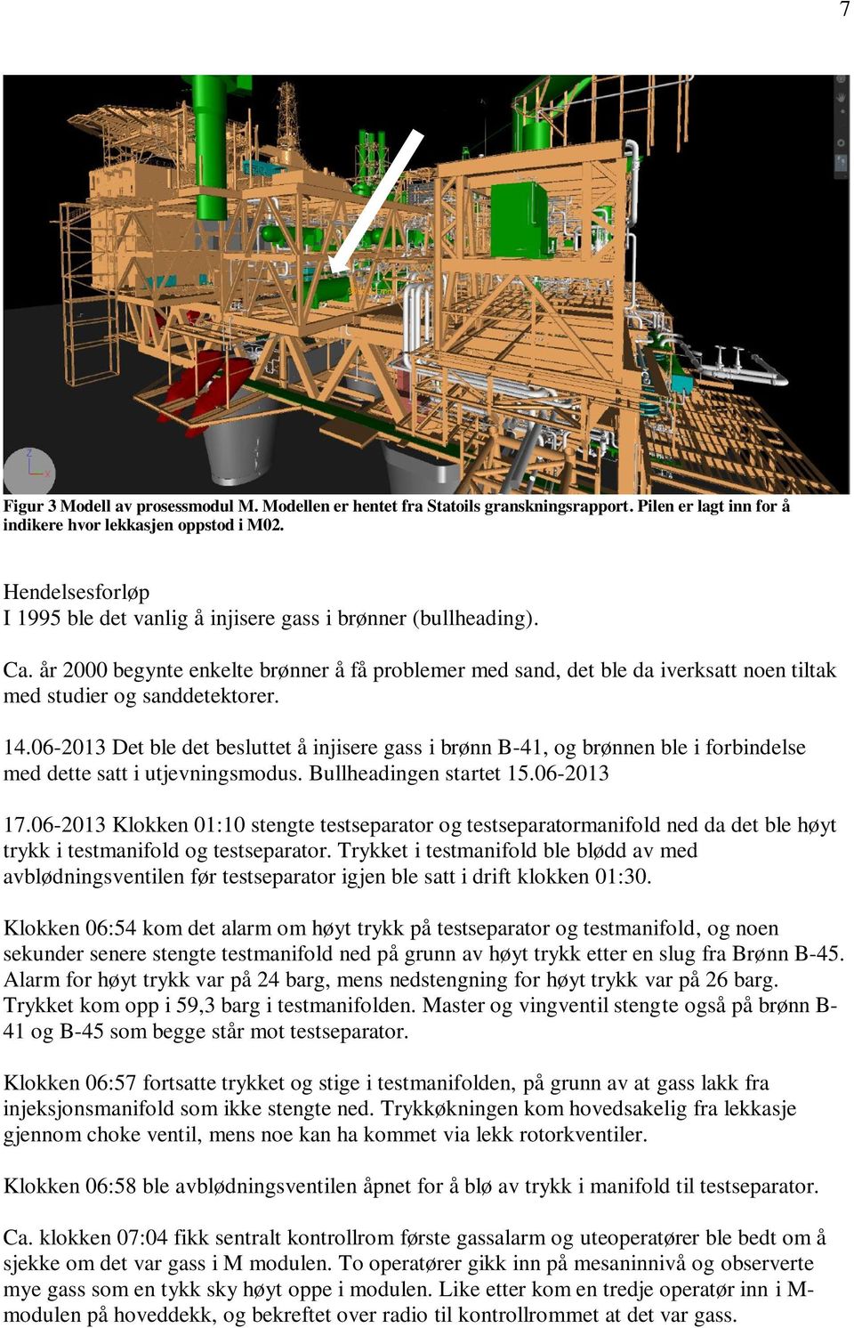 år 2000 begynte enkelte brønner å få problemer med sand, det ble da iverksatt noen tiltak med studier og sanddetektorer. 14.