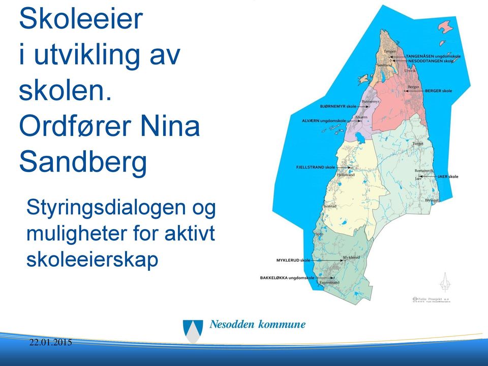 Ordfører Nina Sandberg