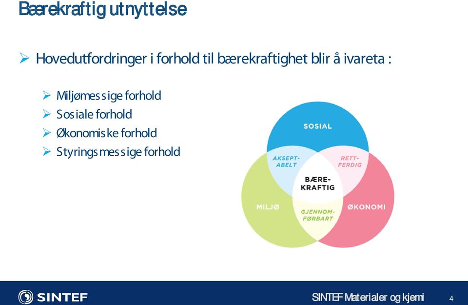 ivareta : Miljømessige forhold Sosiale