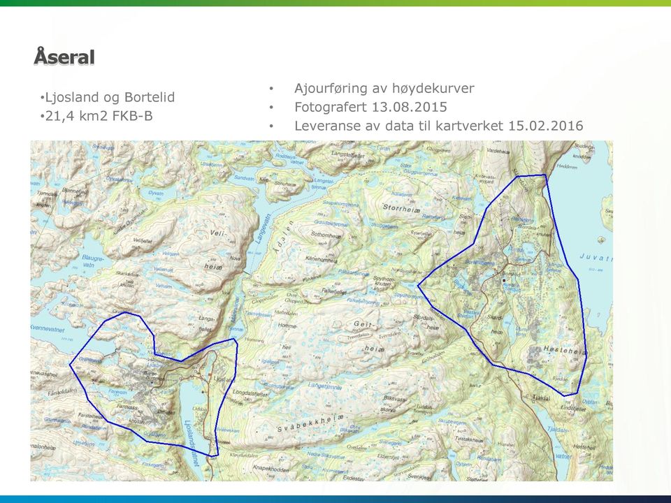 høydekurver Fotografert 13.08.