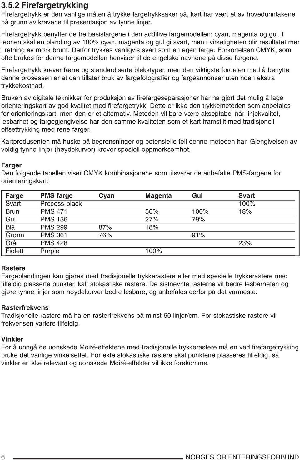 I teorien skal en blanding av 100% cyan, magenta og gul gi svart, men i virkeligheten blir resultatet mer i retning av mørk brunt. Derfor trykkes vanligvis svart som en egen farge.