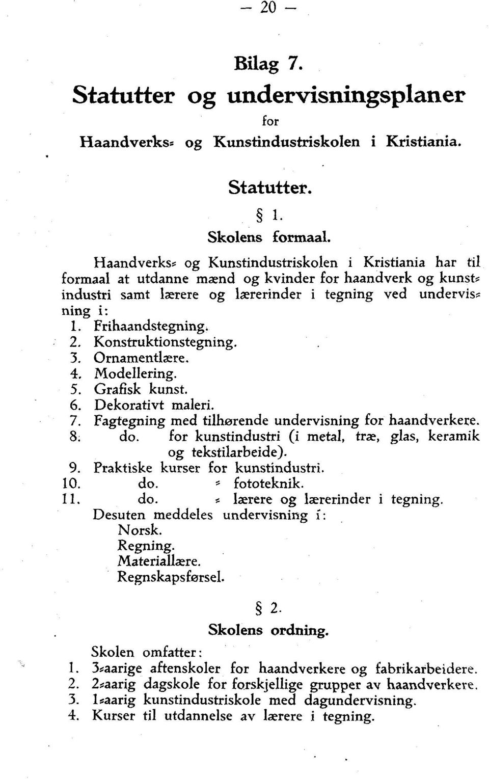 Konstruktionstegning. Ornamentlære. 4, Modellering. Grafisk kunst. Dekorativt maleri. Fagtegning med tilhørende undervisning for haandverkere. do.