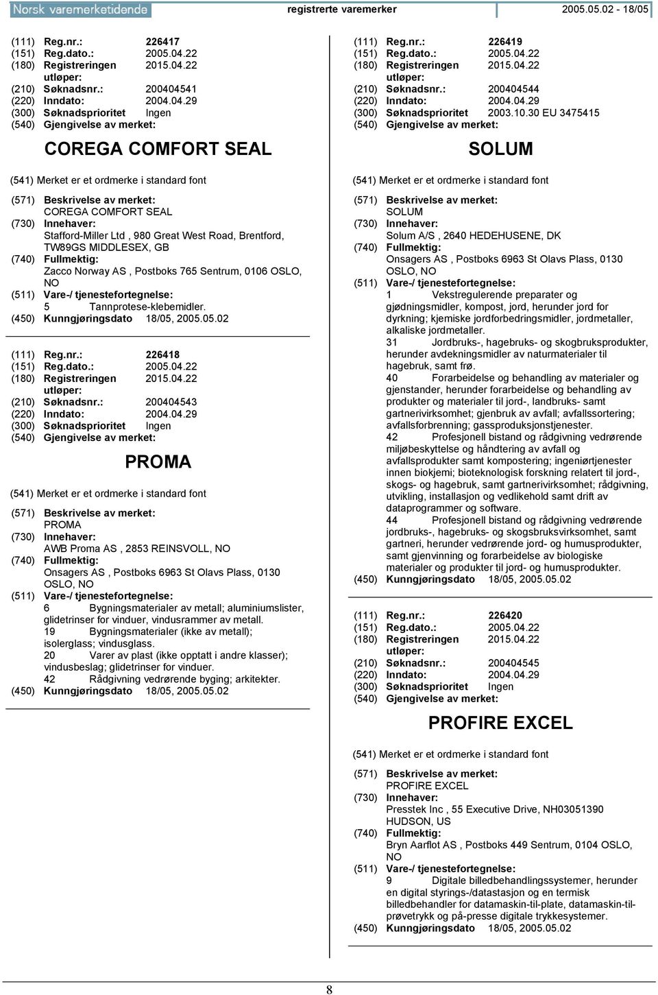 22 (210) Søknadsnr.: 20040