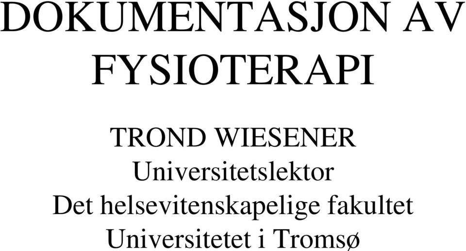 Universitetslektor Det