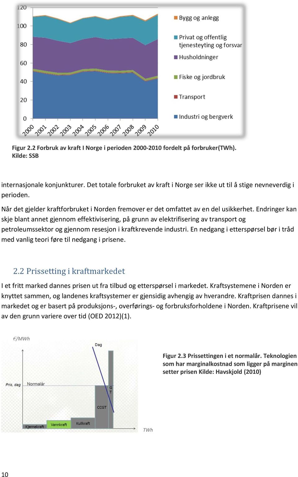 Endringer kan skje blant annet gjennom effektivisering, på grunn av elektrifisering av transport og petroleumssektor og gjennom resesjon i kraftkrevende industri.