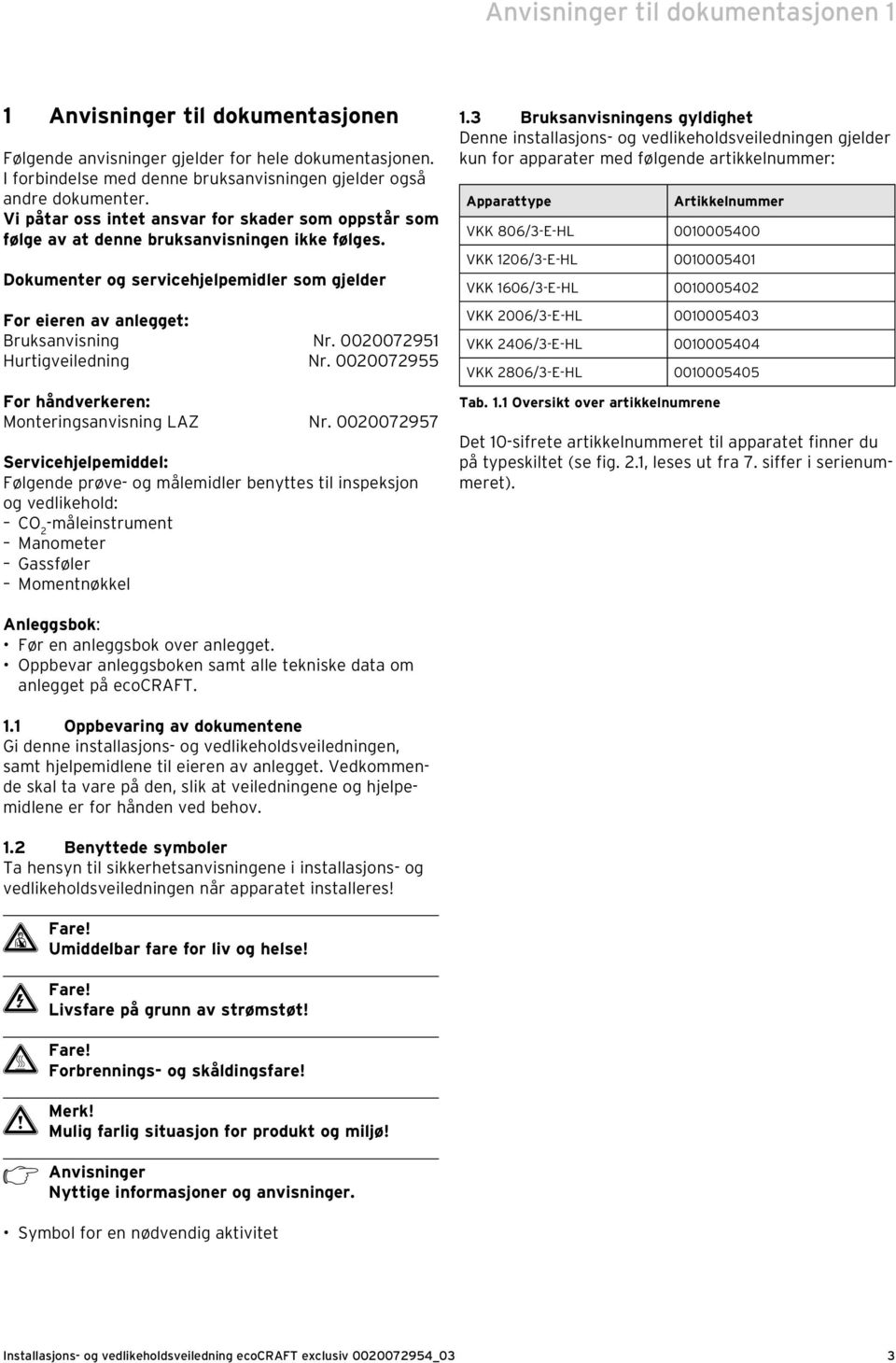 0000795 Hurtigveiledning Nr. 00007955 For håndverkeren: Monteringsanvisning LAZ Nr.