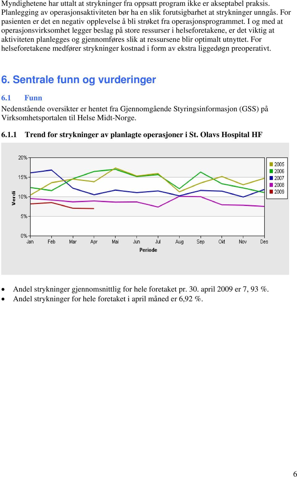 I og med at operasjonsvirksomhet legger beslag på store ressurser i helseforetakene, er det viktig at aktiviteten planlegges og gjennomføres slik at ressursene blir optimalt utnyttet.