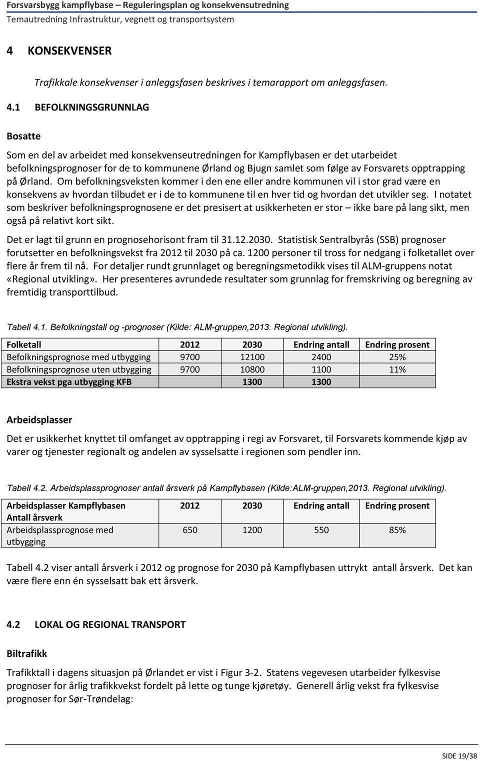 Forsvarets opptrapping på Ørland.