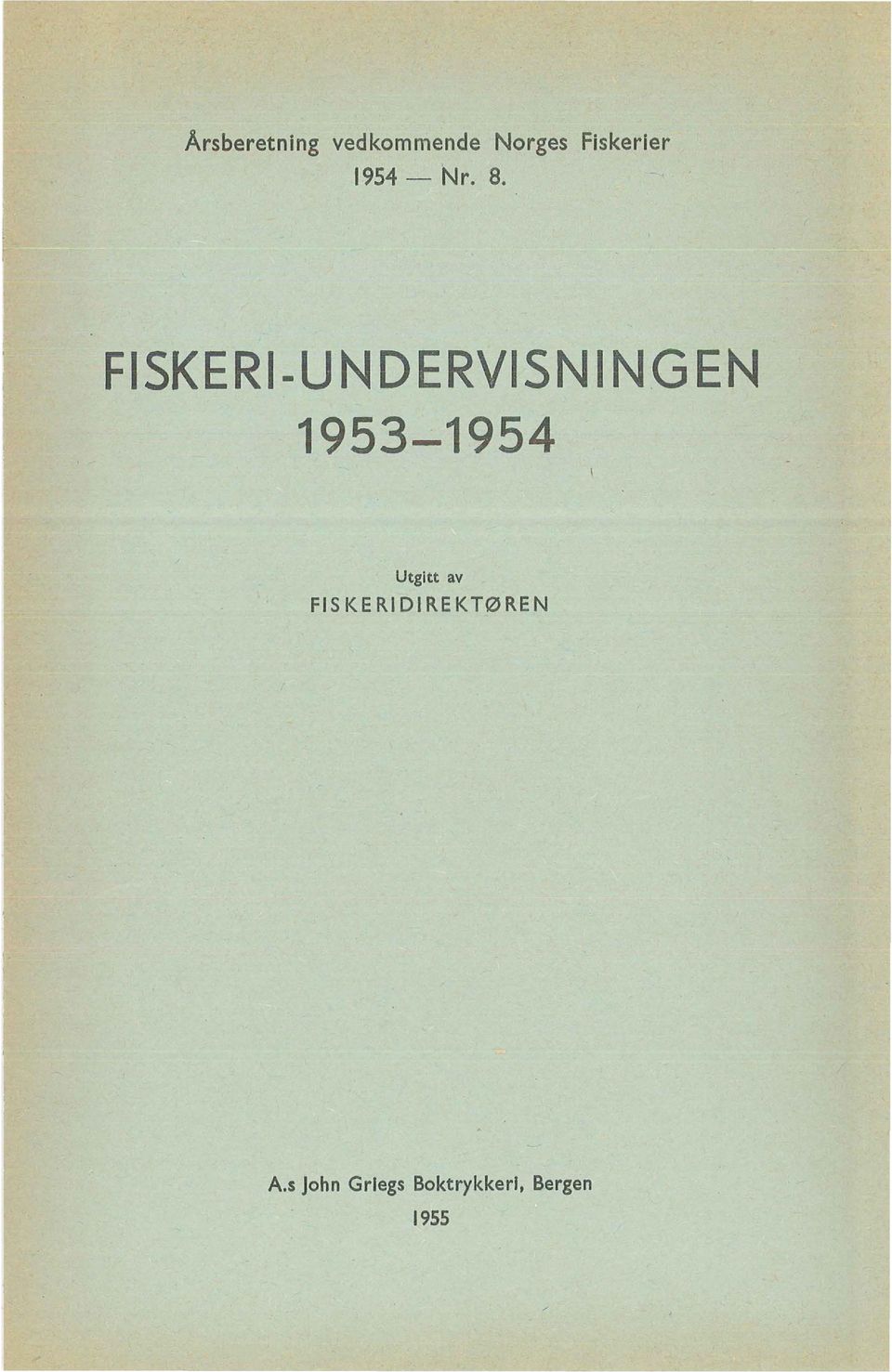 FISKERI-UNDERVISNIN.