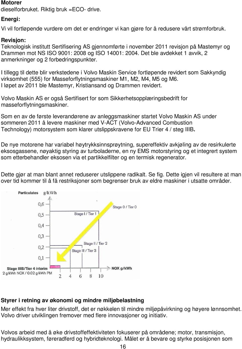 Det ble avdekket 1 avvik, 2 anmerkninger og 2 forbedringspunkter.