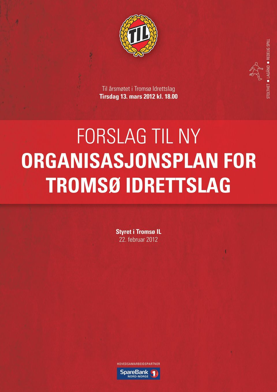 00 FORSLAG TIL NY ORGANISASJONSPLAN FOR