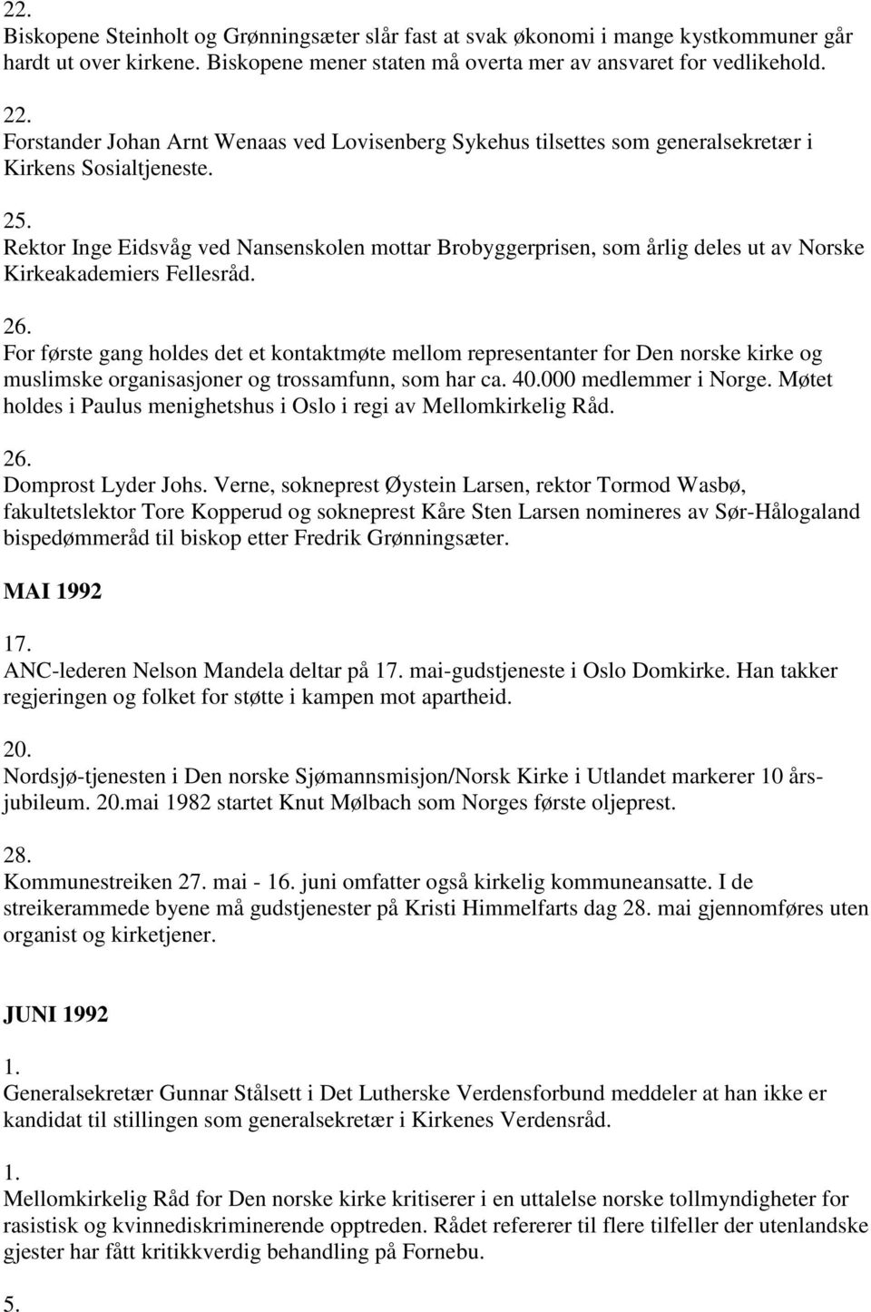 Rektor Inge Eidsvåg ved Nansenskolen mottar Brobyggerprisen, som årlig deles ut av Norske Kirkeakademiers Fellesråd. 26.