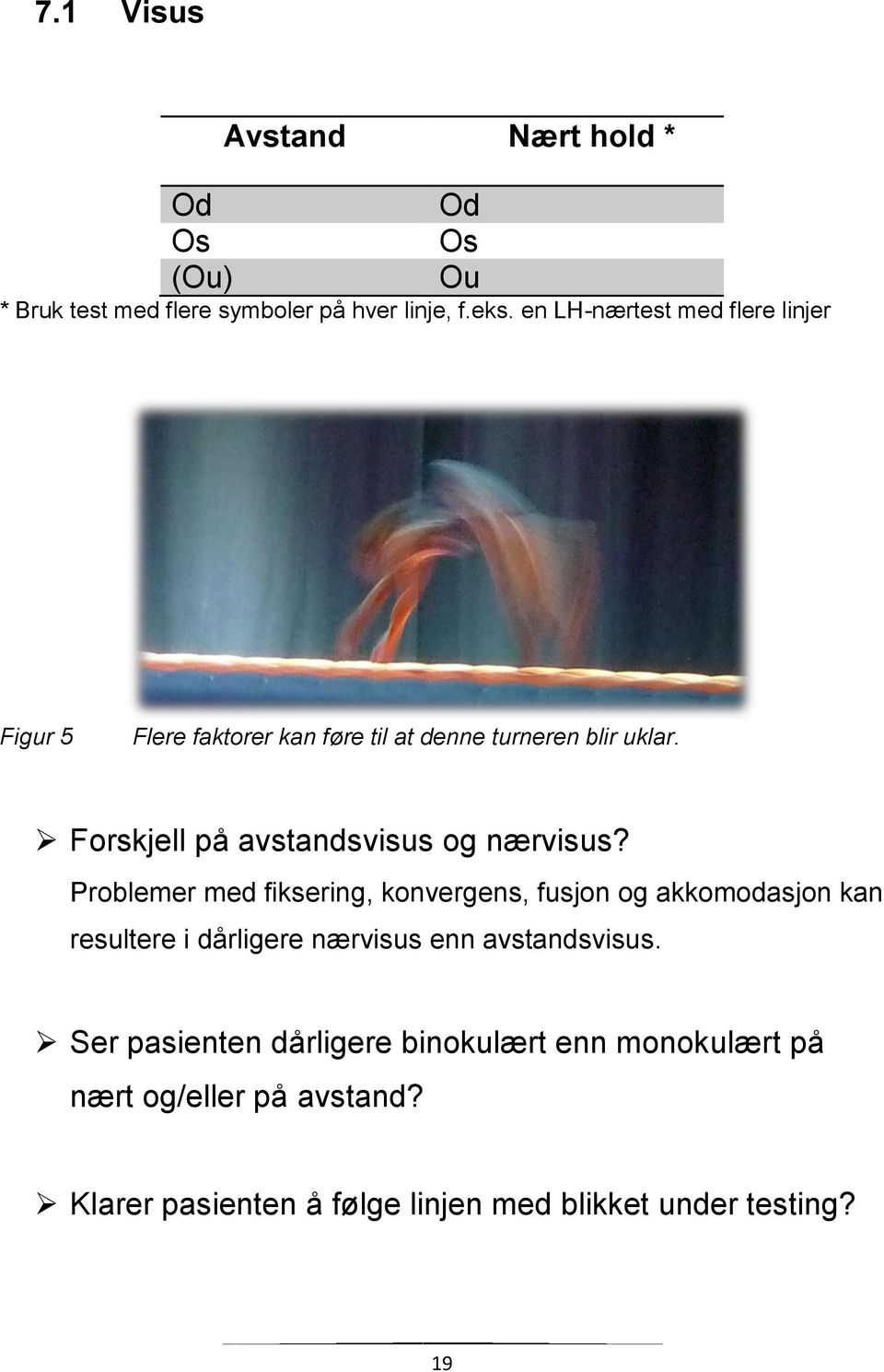 Forskjell på avstandsvisus og nærvisus?