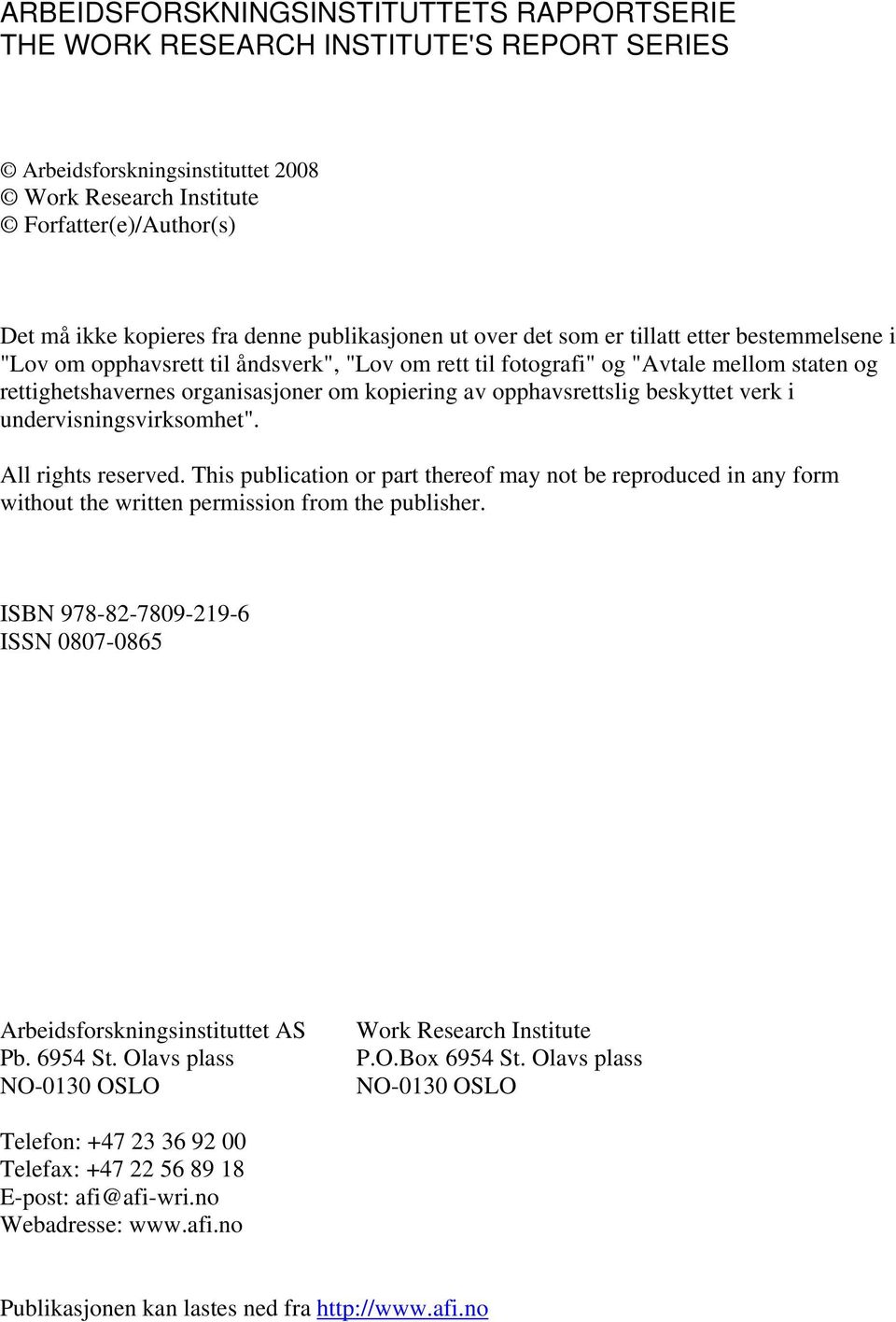 kopiering av opphavsrettslig beskyttet verk i undervisningsvirksomhet". All rights reserved.