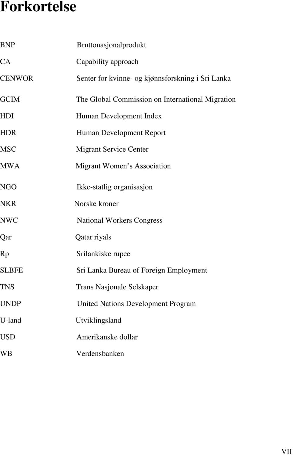 Migrant Service Center Migrant Women s Association Ikke-statlig organisasjon Norske kroner National Workers Congress Qatar riyals Srilankiske