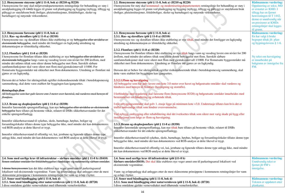 Hensynssone faresone (pbl 11