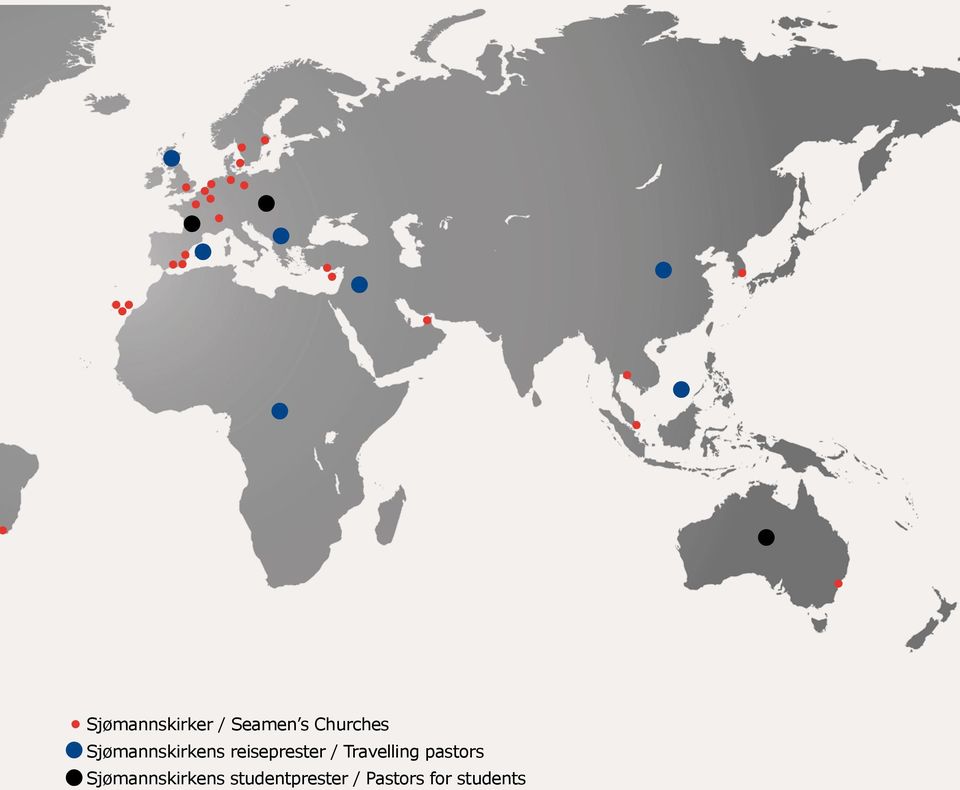 Travelling pastors Sjømannskirkens
