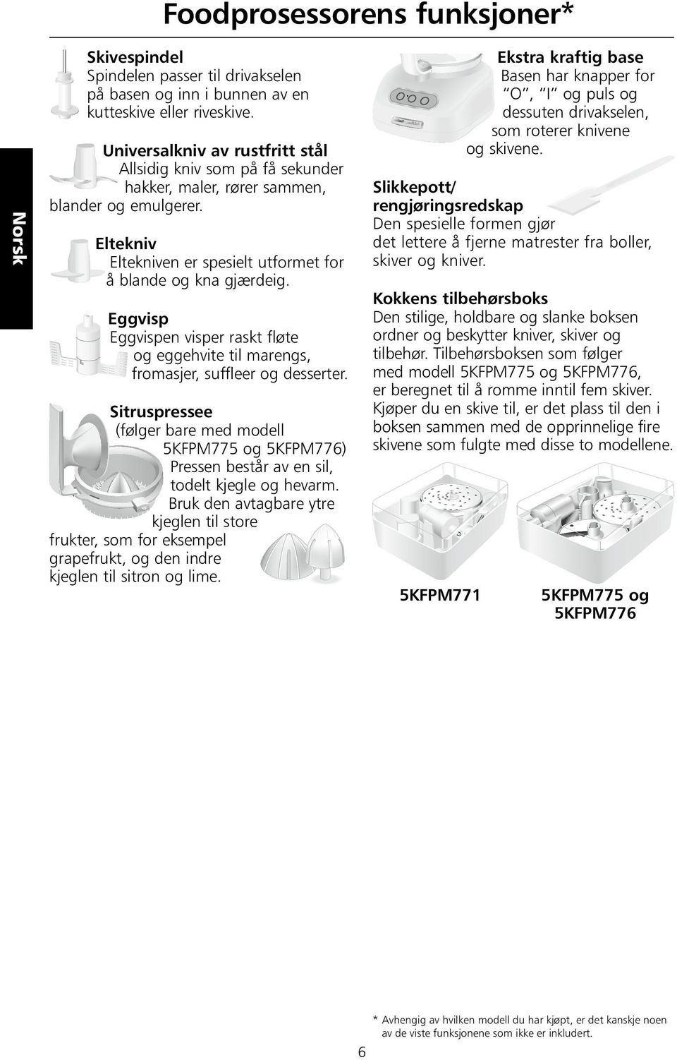 Eggvisp Eggvispen visper raskt fløte og eggehvite til marengs, fromasjer, suffleer og desserter.