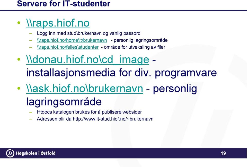 programvare \\ask.hiof.