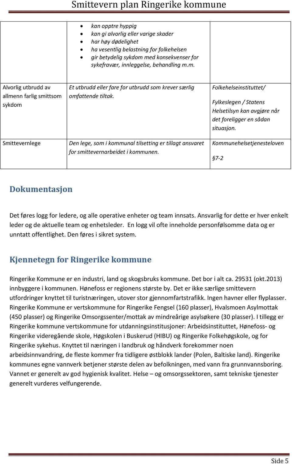 Den lege, som i kommunal tilsetting er tillagt ansvaret for smittevernarbeidet i kommunen. Folkehelseinstituttet/ Fylkeslegen / Statens Helsetilsyn kan avgjøre når det foreligger en sådan situasjon.