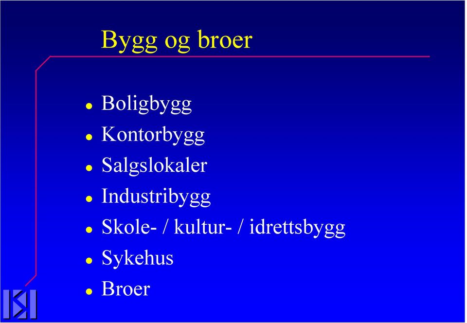 Industribygg Skole- /