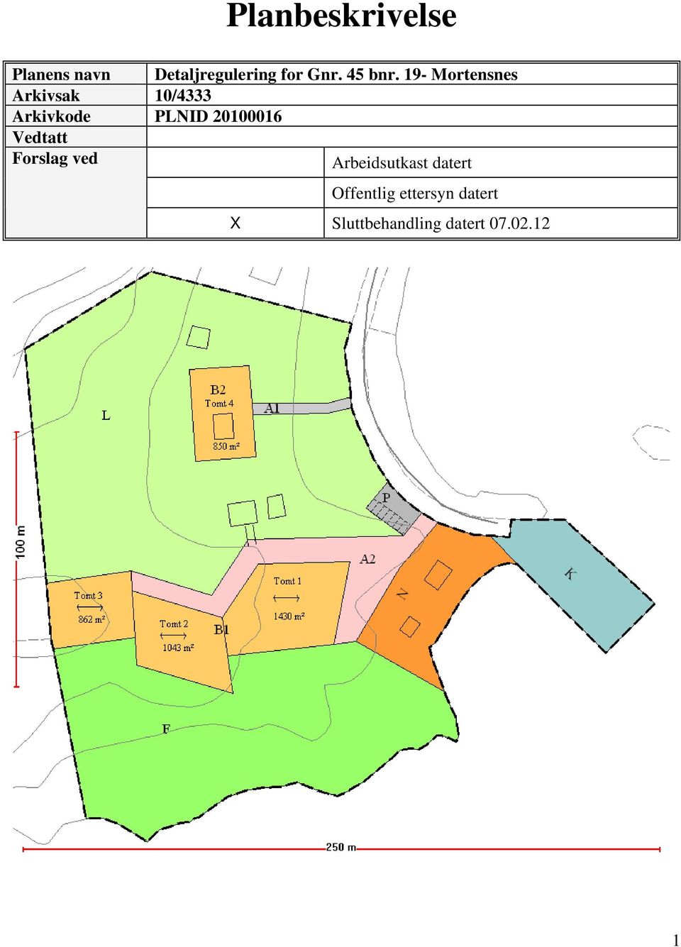 19- Mortensnes Arkivsak 10/4333 Arkivkode PLNID